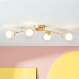 Eliza 4 Light Semi Flush Ceiling Light - thumbnail 1
