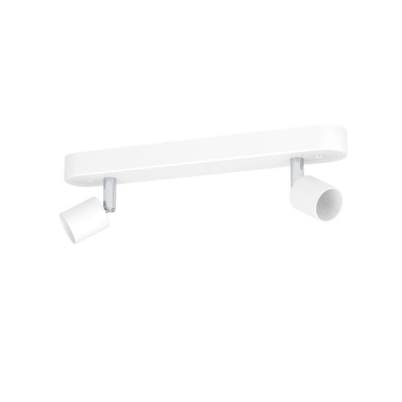 EGLO Essentials Stecci-E 2 Light Adjustable Semi Flush Spotlight Bar - image 1