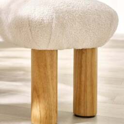 Freya Boucle Low Bench - thumbnail 5