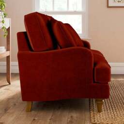 Beatrice II Velvet 2 Seater Sofa - thumbnail 3