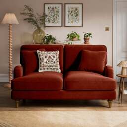 Beatrice II Velvet 2 Seater Sofa - thumbnail 1