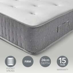 Hotel 2000 Pocket Ortho Memory Foam Hybrid Mattress - thumbnail 1