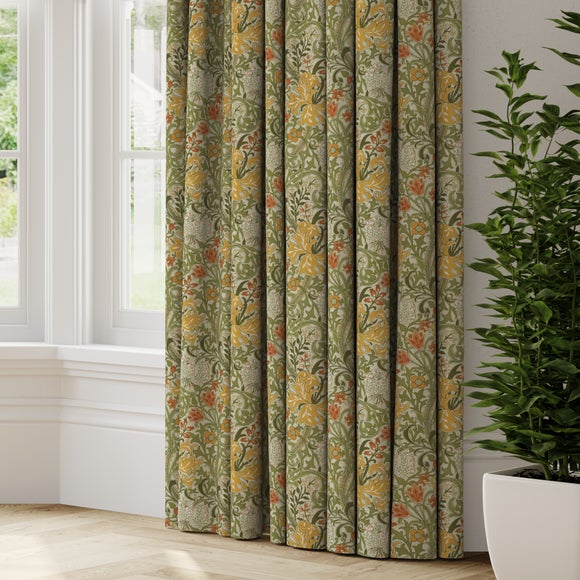 William Morris at Home Golden Lilly Made to Measure Curtains - image 1