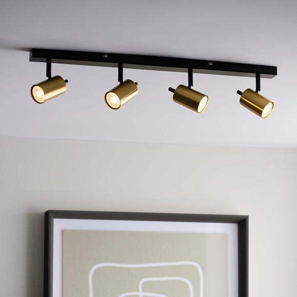 Carter 4 Light Semi Flush Spotlight Bar - image 1