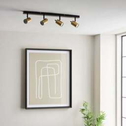 Carter 4 Light Semi Flush Spotlight Bar - thumbnail 4