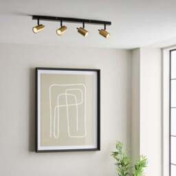 Carter 4 Light Semi Flush Spotlight Bar - thumbnail 3