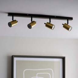 Carter 4 Light Semi Flush Spotlight Bar - thumbnail 2