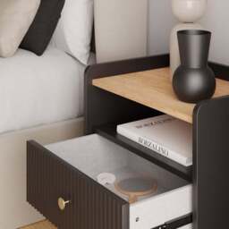 Georgi 1 Drawer Bedside Table - thumbnail 3