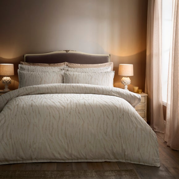 Dorma Whitworth 100% Cotton Jacquard Duvet Cover & Pillowcase Set - image 1