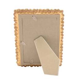 Impressions Rounded Leaf Resin Photo Frame - thumbnail 2