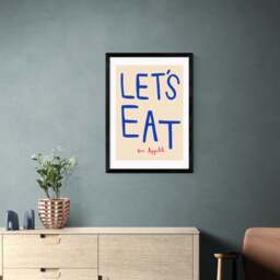 East End Prints Let's Eat Print by SimplyExtraJordanary - thumbnail 1