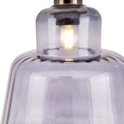 Porto Optic Glass Tapered Pendant Light - thumbnail 4