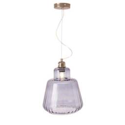 Porto Optic Glass Tapered Pendant Light - thumbnail 3