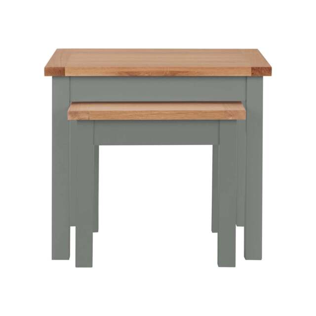 Bromley Slate Nest of Tables Slate (Grey)