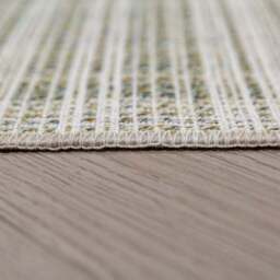 Woven Check Textured Washable Rug - thumbnail 4