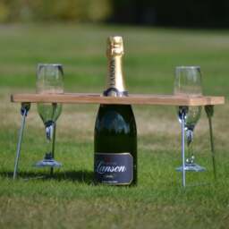 Three Rivers Foldaway Wine Table - thumbnail 1