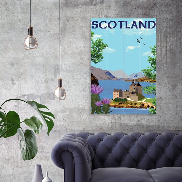 The Art Group Scotland Wooden Wall Art - image 1