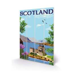 The Art Group Scotland Wooden Wall Art - thumbnail 2
