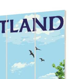 The Art Group Scotland Wooden Wall Art - thumbnail 3