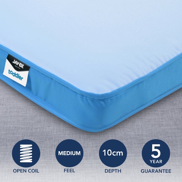 JayBe Toddler Medium Waterproof Foam Free Pocket Sprung Mattress - image 1