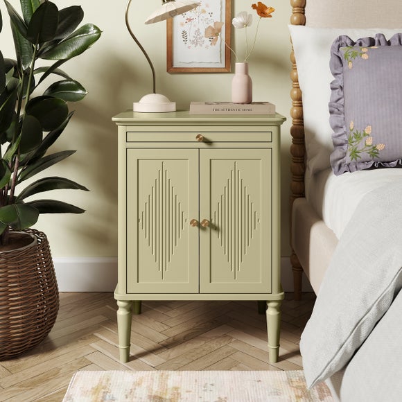 Ottilie 2 Door Bedside Table - image 1
