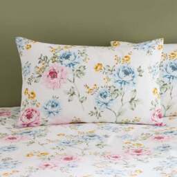Cottage Floral Duvet Cover and Pillowcase Set - thumbnail 3