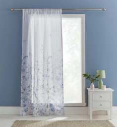 Nola Floral Sheer Slot Top Voile Panel - thumbnail 2