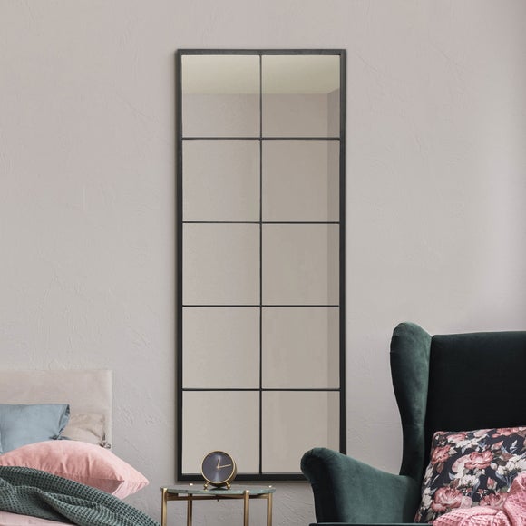 Fenestra Modern Rectangle Window Slim Full Length Wall Mirror - image 1