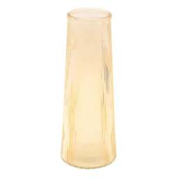 Hestia Tall Ribbed Glass Vase - thumbnail 2