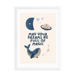 East End Prints May Your Dreams Be Full Of Magic Print - thumbnail 2