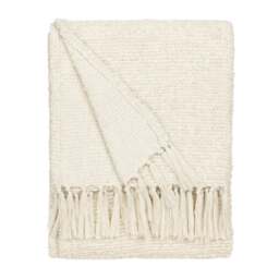 Yard Candar Cosy Woven Tassel Throw Blanket - thumbnail 1