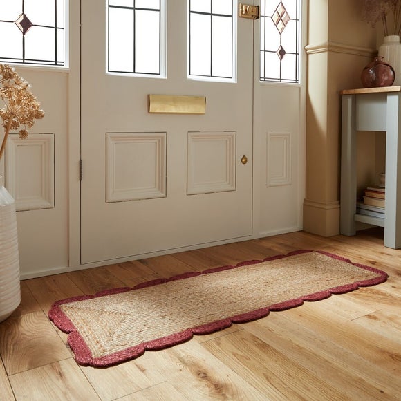 Churchgate Scallop Jute Doormat