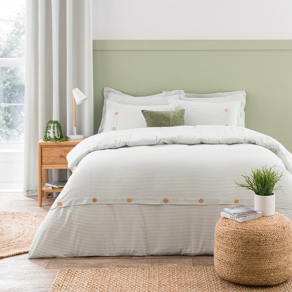 Khai Stripe Duvet Cover & Pillowcase Set - image 1