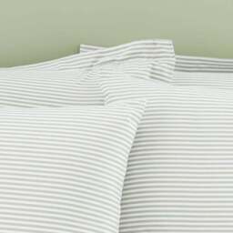 Khai Stripe Duvet Cover & Pillowcase Set - thumbnail 4