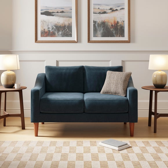 Hugo Velvet 2 Seater Sofa