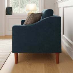 Hugo Velvet 2 Seater Sofa - thumbnail 2