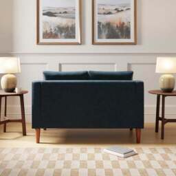 Hugo Velvet 2 Seater Sofa - thumbnail 3