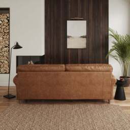 Flori Arizona Faux Leather 4 Seater Sofa - thumbnail 3