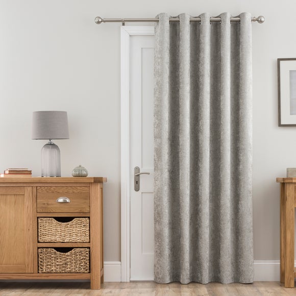 Chenille Thermal Eyelet Door Curtain - image 1