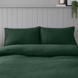 Soft & Cosy Luxury 100% Brushed Cotton Standard Pillowcase Pair - thumbnail 2