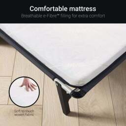 Jay-Be Hideaway Folding Bed with e-Fibre Mattress - thumbnail 2