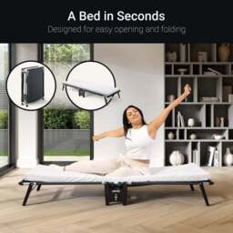 Jay-Be Hideaway Folding Bed with e-Fibre Mattress - thumbnail 4