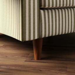 Zoe Linford Stripe Armchair - thumbnail 4