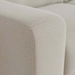 Baxter II Chenille Soft Texture Corner Chaise Sofa - thumbnail 6