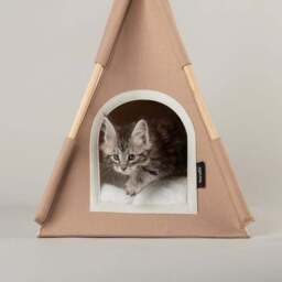 Scruffs Stockholm Felt Teepee Cat Bed - thumbnail 2