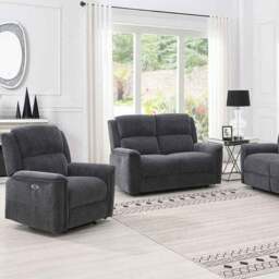 Dartmoor Chenille Power Recliner 2 Seater Sofa - thumbnail 2