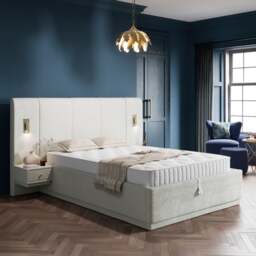Hotel Boucle Ottoman Bed
