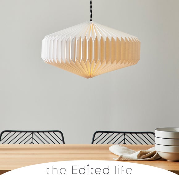 Origami Hexagon Easy Fit Pendant Shade - image 1