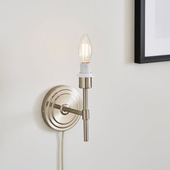 Sutton Plug In Wall Light Fitting - image 1