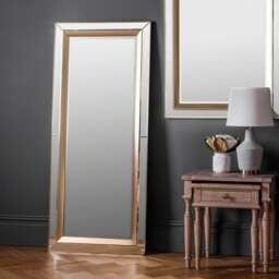 Hesston Rectangle Full Length Leaner Mirror - thumbnail 1